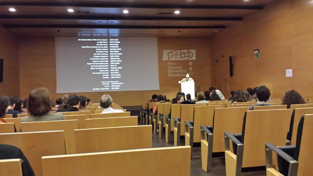 IBE_Barcelona's tweet photo. Recap of IBE participation in the #SC16cat: talks at schools, Open House, Scientific Film & Photo exhibition https://t.co/fCpEty5Di1 https://t.co/AxmlpJBHbi