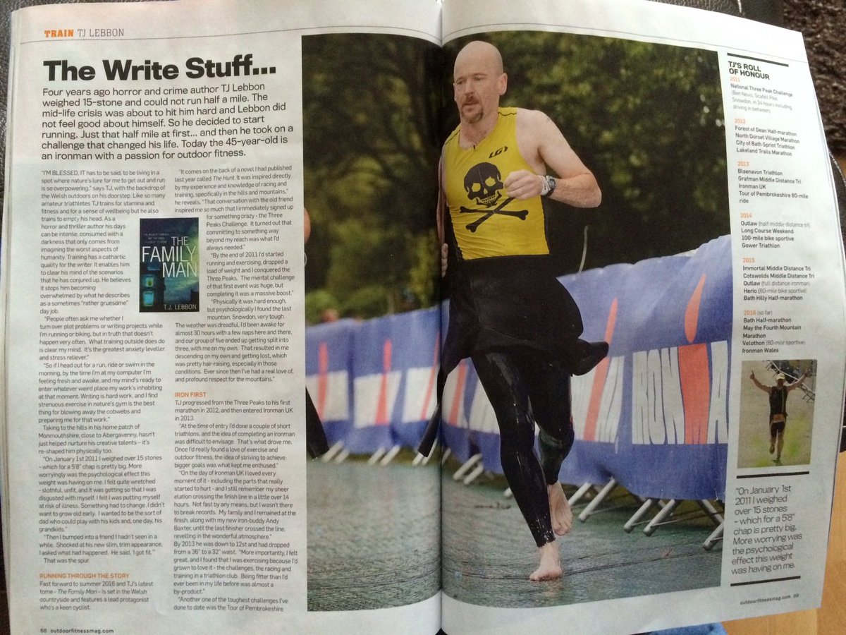 timlebbon's tweet photo. I'm in the splendid outdoor fitness magazine this month! - @OutdoorsRadar https://t.co/NG8Sq4W1QK