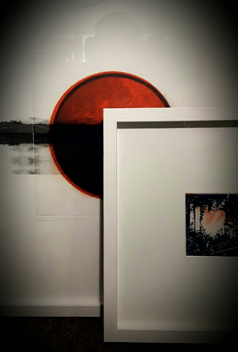 Getting artworks ready for <a href="/ELPstudio/">East London Printmakers</a> #festivalofprint. Opens 2nd Dec <a href="/ArtPavilion/">Art Pavilion</a>