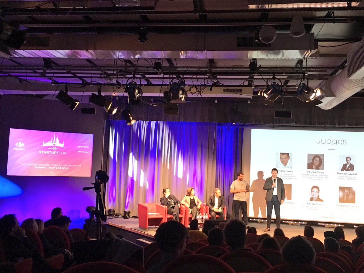 La_Benks's tweet photo. #StartupTourEurope2016 w/ @CarrefourFrance @partechventures ! Let's pitch 🚀🚀🚀 #startup #innovation https://t.co/Ei5FY3gBFt