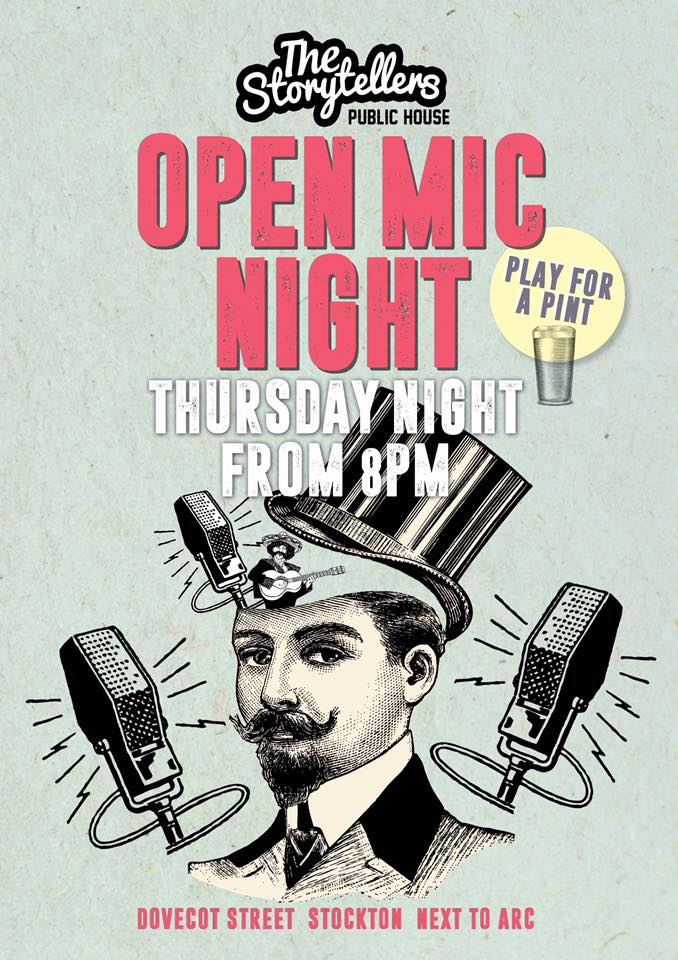 StorytellersThe's tweet photo. Thursdays = @STOpenMic 

See you soon 😘 (Starts 8:30pm ish) https://t.co/K9oOejkWn3