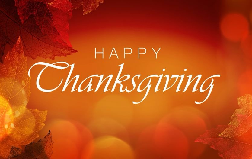 We are so thankful for all of our customers and fans! Happy Thanksgiving everybody.