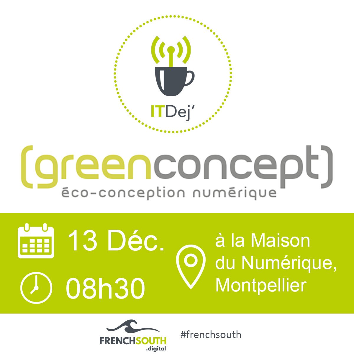 FrenchSouthD's tweet photo. Lancement de #GreenConcept pour accompagner les entreprises en #ecoconception 🌱!
#ITDej par @CCI_LR
Inscrivez-vous !
https://t.co/bTQhsY2C2M https://t.co/7iXte2go5a