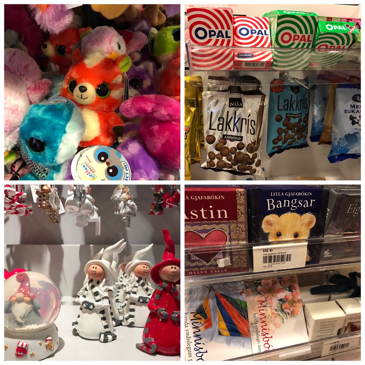 Glæsilegt úrval í gjafavöruverslun ríkisins í Síðumúla 5. Íslandspóstur keppir við margar sortir af einkareknum búðum.