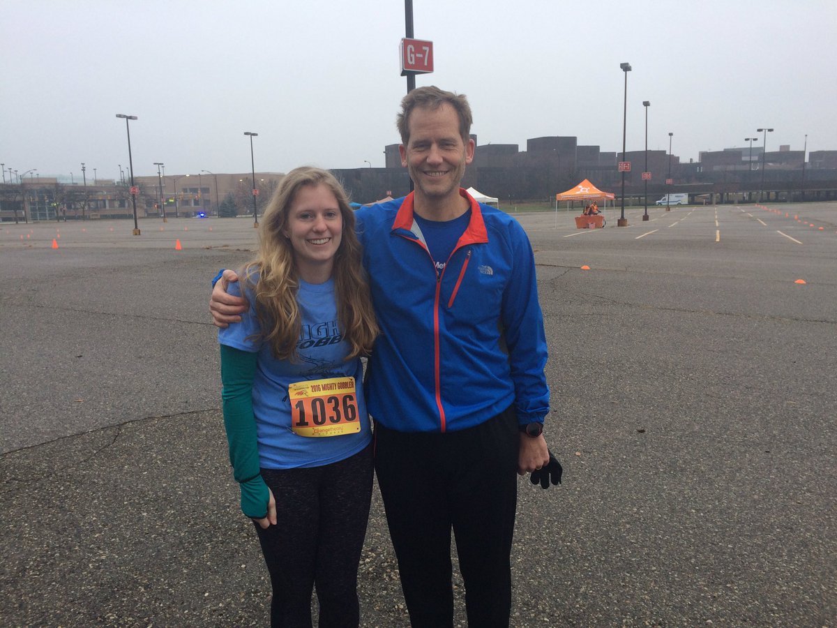 jeff_ellis1's tweet photo. Mighty Gobbler 5k this morning with my daughter. #5pointer #ftifit https://t.co/bDTkRHczC1