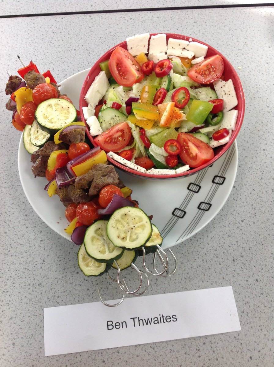 MissKLMason's tweet photo. 11B Hospitality showcased a multitude of skills in their unit 6 assessed practical #realfood #fresh #homemade #marinades #sauces https://t.co/2LKlDOvoSg