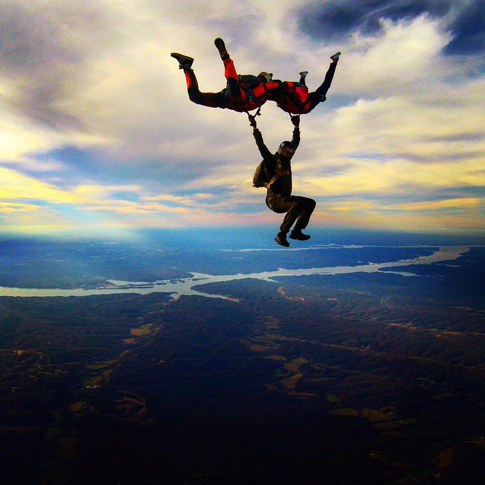 Happy Thanksgiving from Music City Skydiving. We hope you are "hangin" with some great friends and family today too!