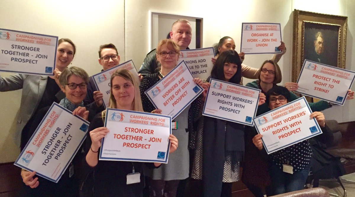 LegalProspect's tweet photo. Great meeting @ProspectUnion members at British Museum today - talking workers' rights & unions #ProspectAtWork https://t.co/qRfy5yP0qr