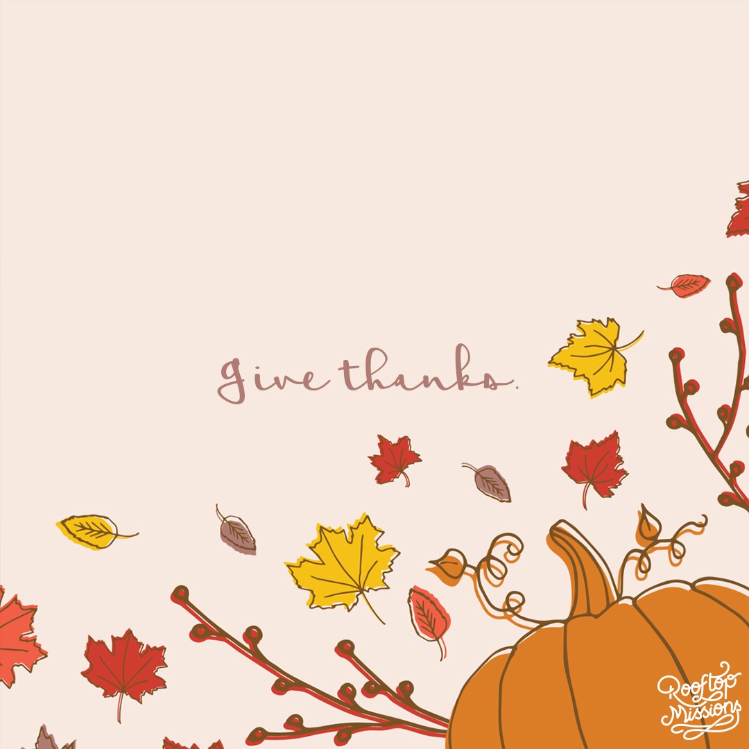 RooftopUpdates's tweet photo. Happy Thanksgiving! https://t.co/gB6BJDq2U1