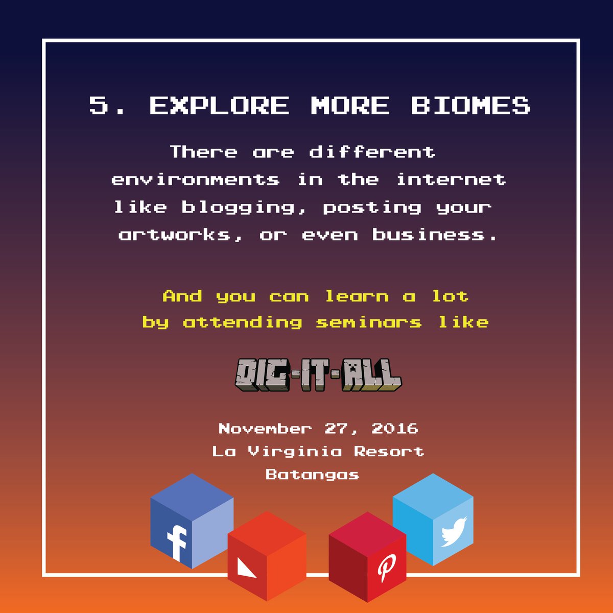 DigItAll2016's tweet photo. https://t.co/VcmBDgo2jr
