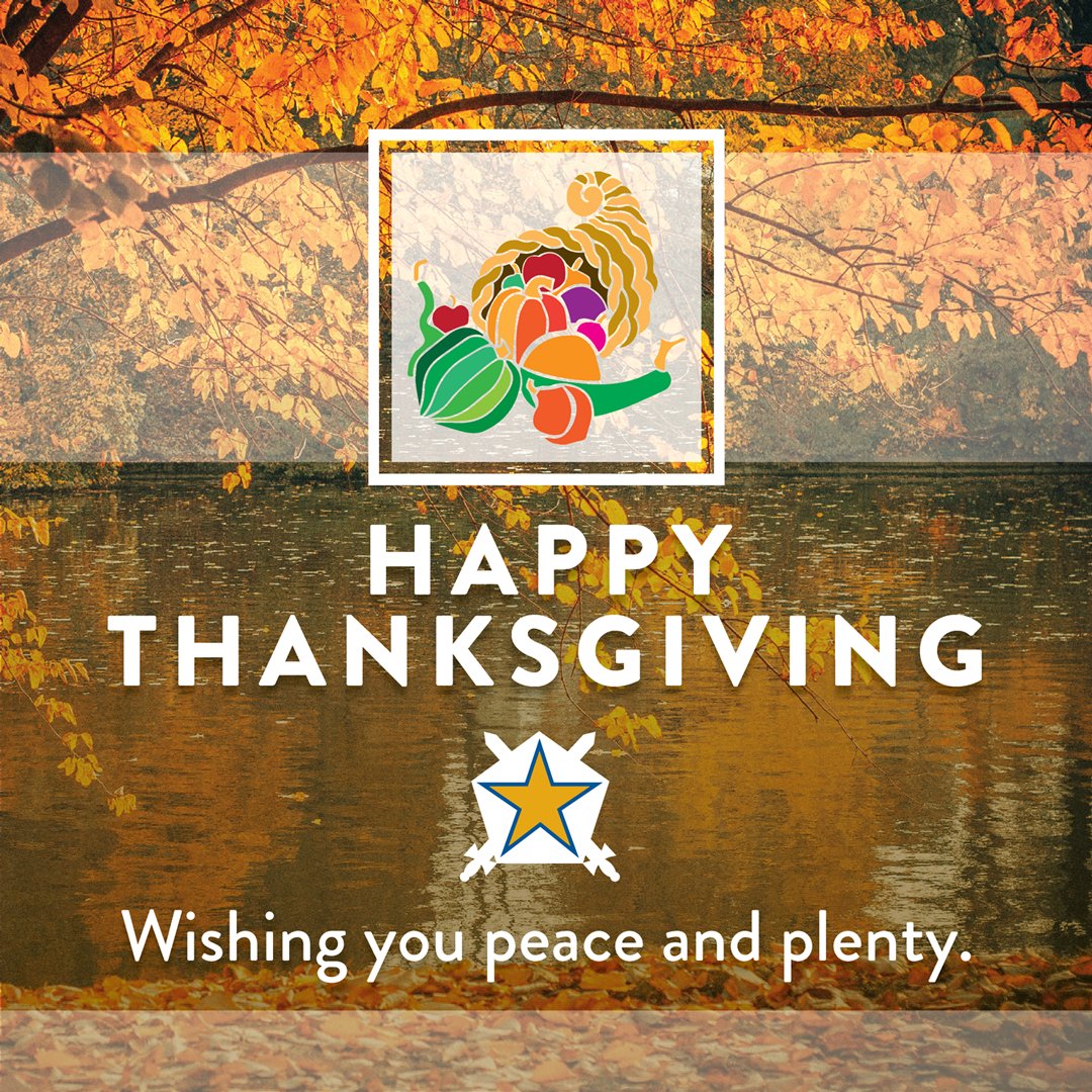 Happy Thanksgiving from ΠΚΦ. ⚔🦃