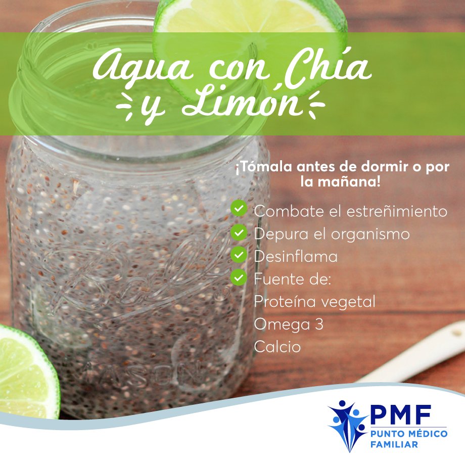 pmfrd's tweet photo. ¡Prueba la combinación de chía con agua y limón y disfruta de sus múltiples beneficios! #nutrición #viveensalud #chía https://t.co/1xh3RFllLM
