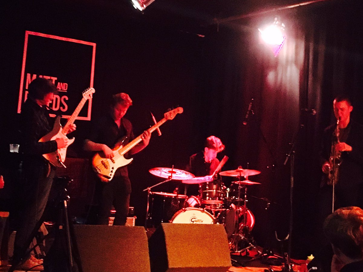 LucyRose_Cello's tweet photo. After a year of trying I finally got to see @jackmarchguitar play with #ANDCHUCK at @MattandPhreds last night! So much talent in that band! https://t.co/JBpPZtLJrz