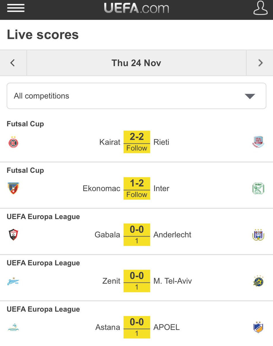 AZAlkmaar's tweet photo. Het andere cruciale duel in Groep D, FC Zenit - Maccabi Tel Aviv, is al begonnen. #dunaz #zenmac #GroepD https://t.co/6cuJmFwXlI