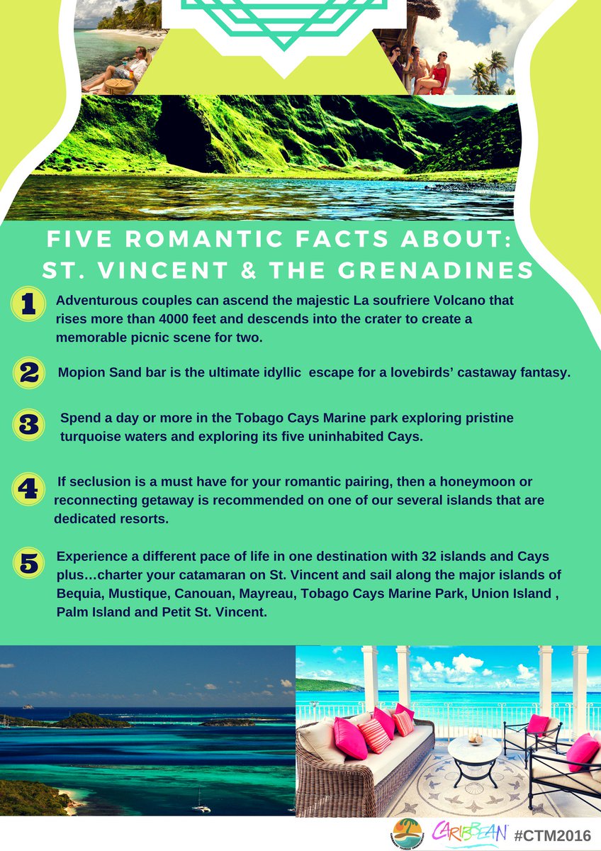 ctotourism's tweet photo. #SVG #RomanticFacts #CTM2016 @DiscoverSVG https://t.co/muPnAnV712