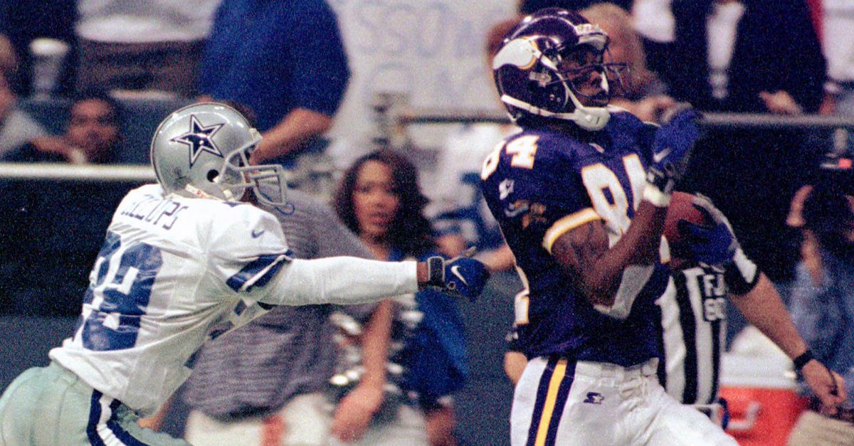 Vikings's tweet photo. 3 catches
163 yards
3 touchdowns

🐐

📺: https://t.co/NSi8OIo57M https://t.co/TK53ioYnfX