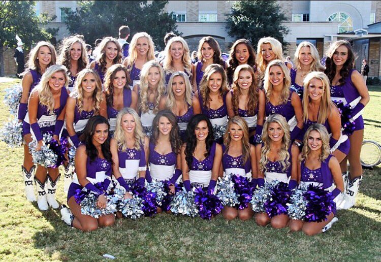 TCU_Showgirls's tweet photo. Happy Thanksgiving from our frog fam to yours 🦃🐸 https://t.co/kTII2cCliD