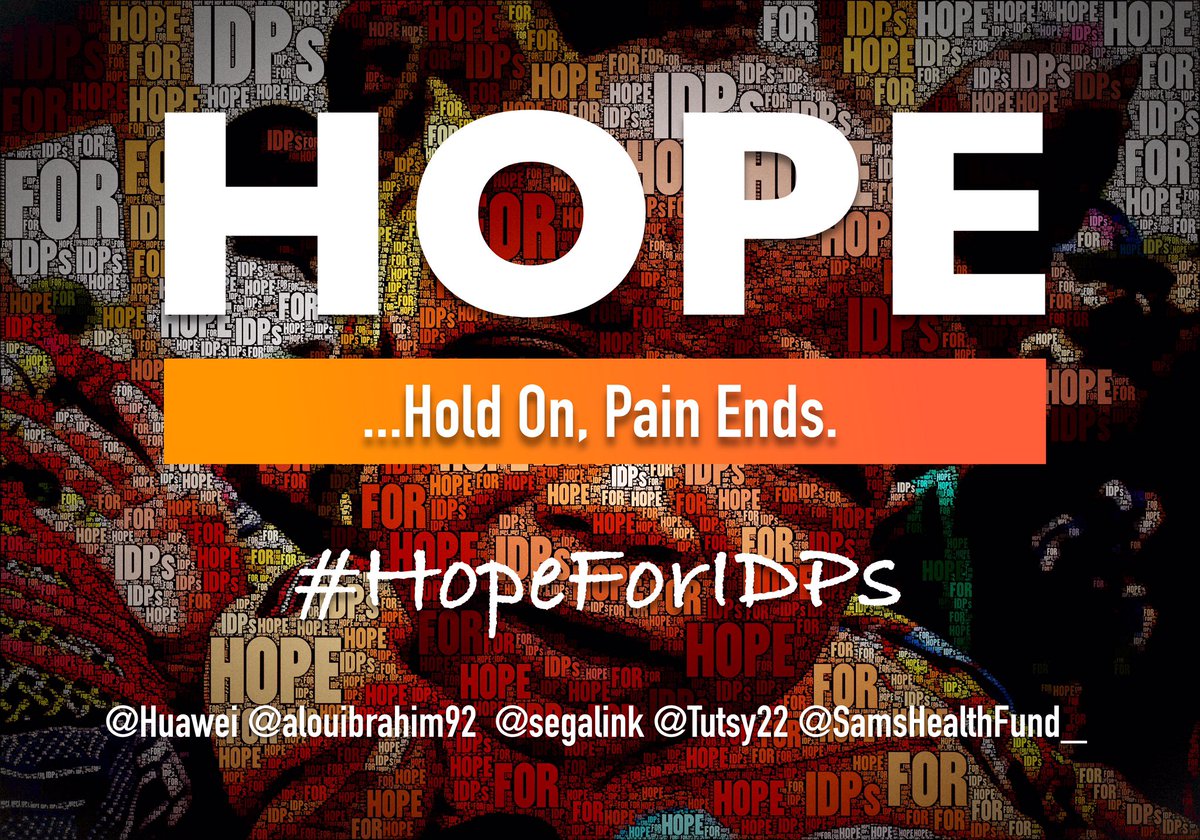 segalink's tweet photo. Amazing Grace how sweet the Sound. #HopeForIDPs @Huawei https://t.co/7L1ym2cM08