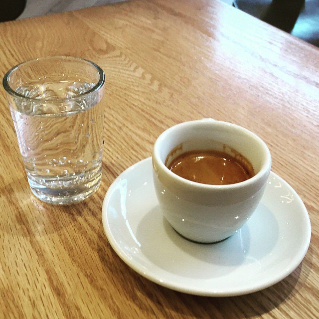 #cromulentcoffee at <a href="/ritualcoffee/">Ritual Coffee</a>. #espresso #☕️ #coffee #morningcoffee #ratemyristretto cromulentcoffee.com/?id=ig1261393