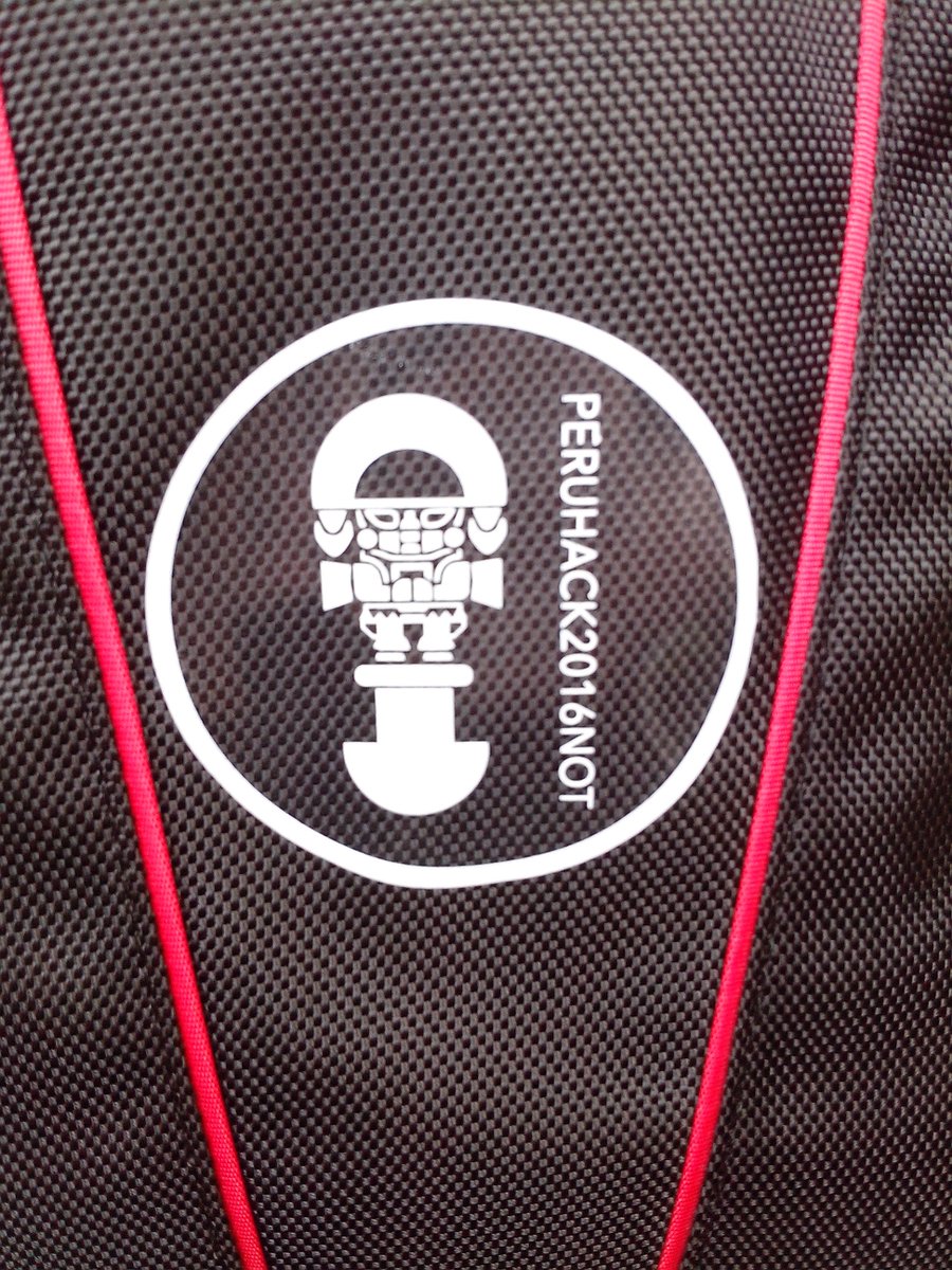 PeruHackCon's tweet photo. #PERUHACK2016NOT https://t.co/zvW3deLVNT