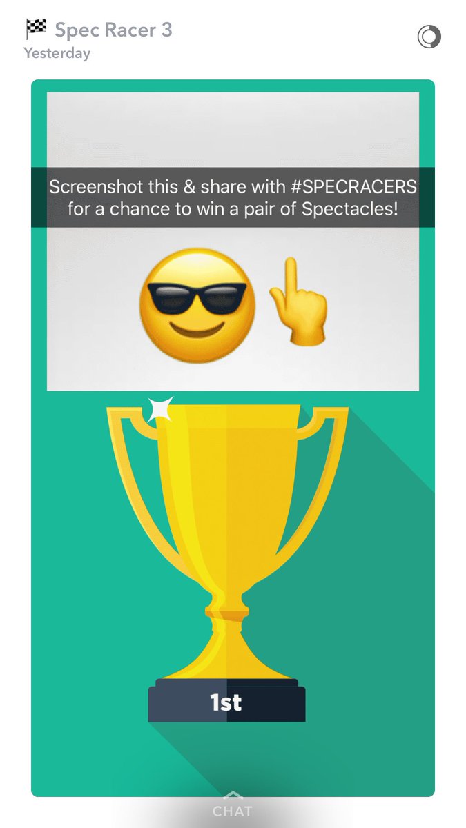 fruitocracy's tweet photo. Join the race now and race your friends &amp; family! @specracers @Spectacles https://t.co/Lxp1oJPUCb