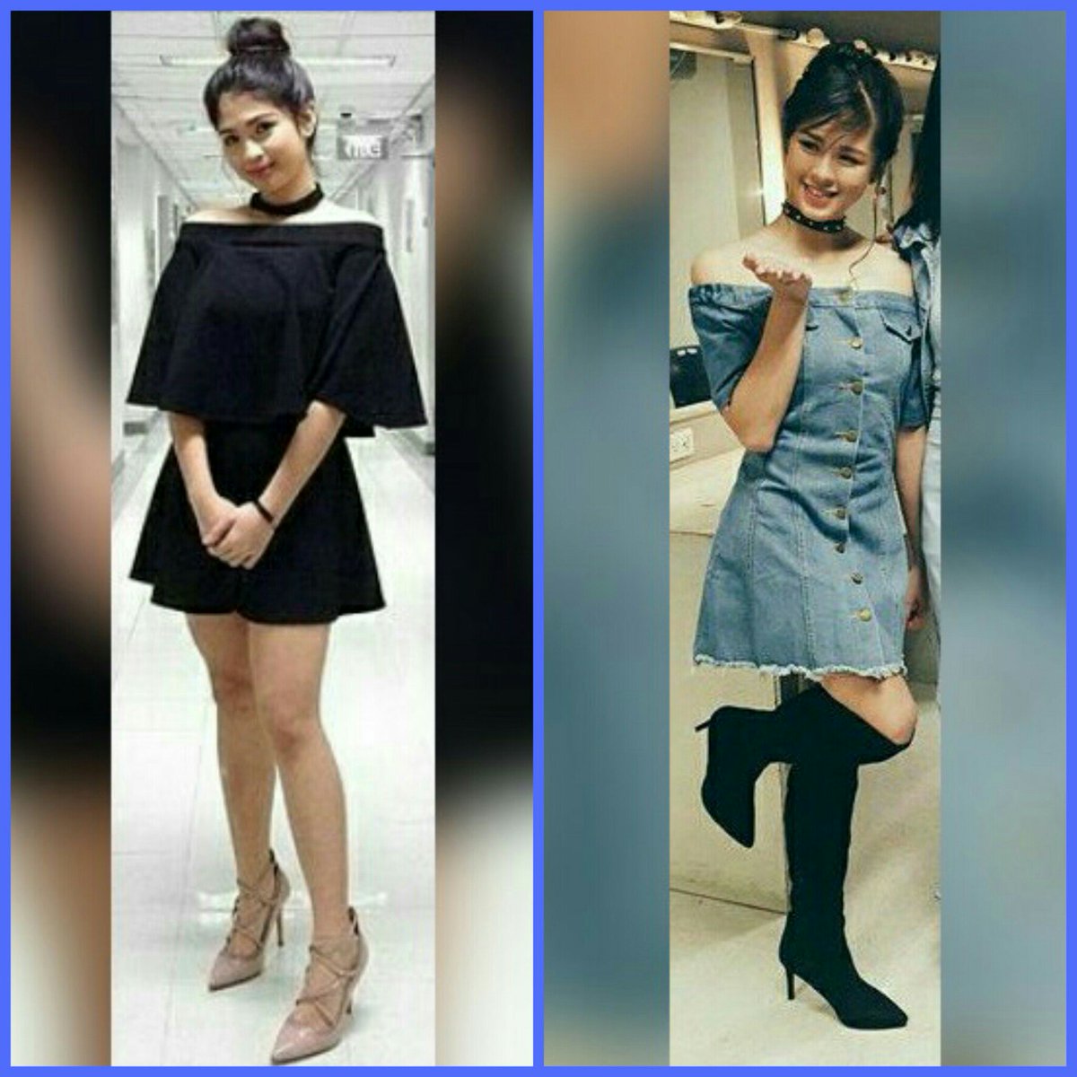 iamnothing09's tweet photo. These 2 beautiful ladies nailed the choker but who wore it better?

Like for HEAVEN
RT for KISSES https://t.co/CEwEaeSjVk