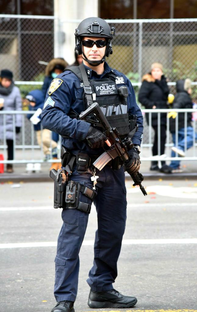 NYPD #ESU members are deployed throughout the City to ensure the