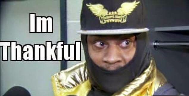 CJLaBoy's tweet image. Feeling very blessed on this Thanksgiving Day I turn to the wise words of my friend and family @MoneyLynch