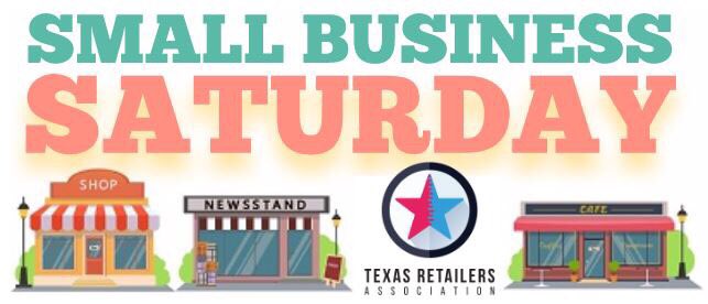 TexasRetailers's tweet photo. This weekend, don't forget to support small business in your community! #smallbiz #shoplocal #txretail https://t.co/Ejdq64qti5 https://t.co/kwJqzDsEFo