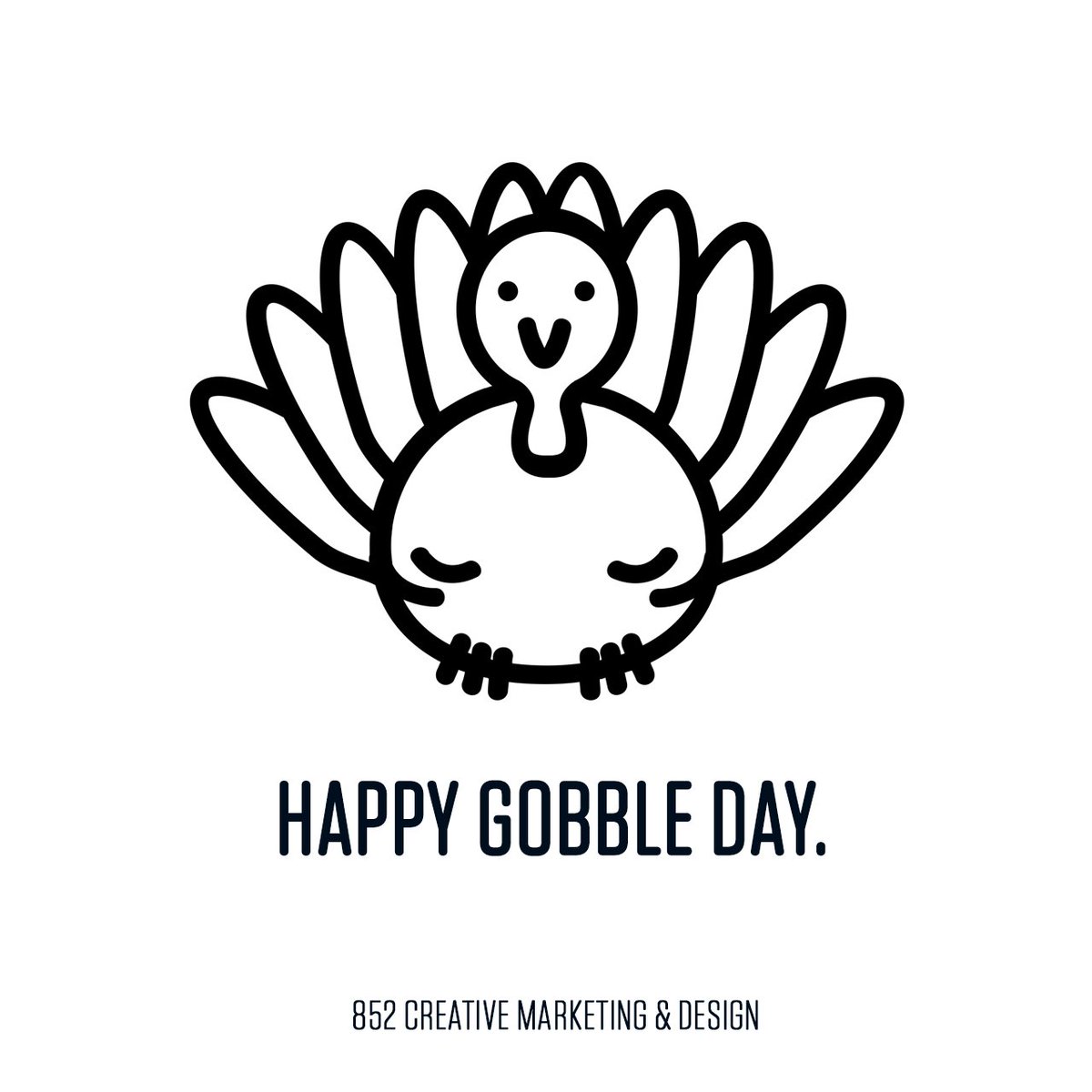 We Are Thankful. Happy Thanksgiving.