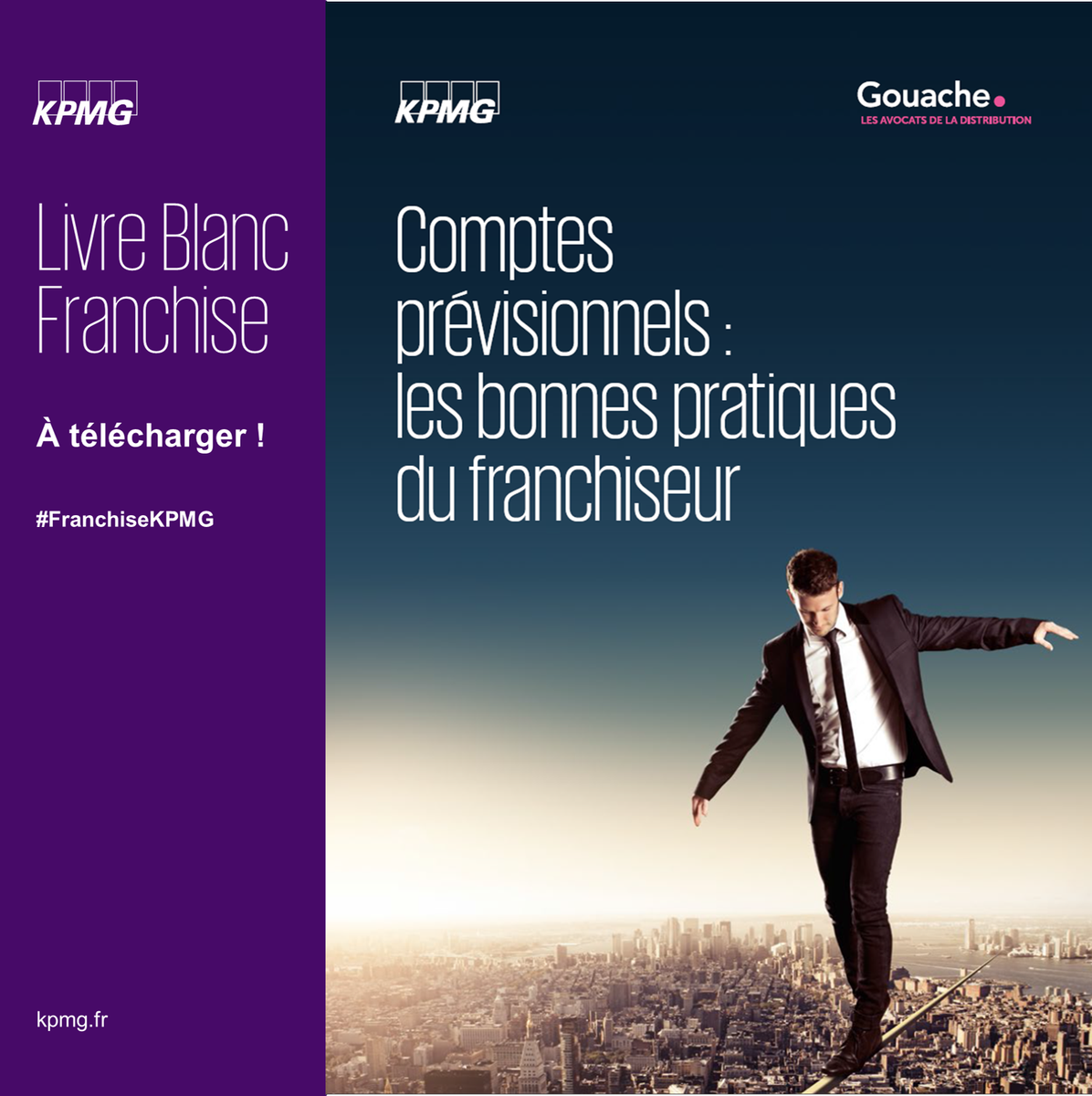 [#Livreblanc à télécharger] Comptes #prévisionnels : les bonnes pratiques du #franchiseur. bit.ly/2fW2gYR #FranchiseKPMG #Franchise