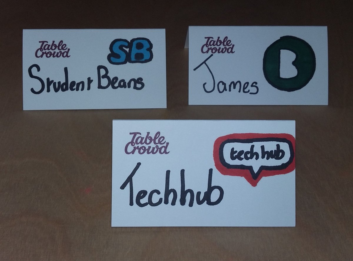 TableCrowd's tweet photo. @TechHub Calling all #YoungEntrepreneurs dine w/ @studentbeans #founder @jameseder & get tips on #bootstapping https://t.co/6ERS86a4iL https://t.co/bK9MSiWn19