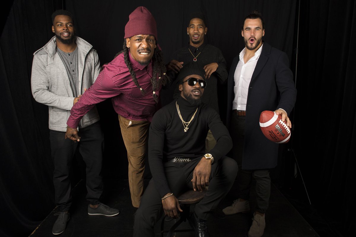Ottawa REDBLACKS (@redblacks) on Twitter photo Media day ✔
#GreyCup Media day ✔
#GreyCup