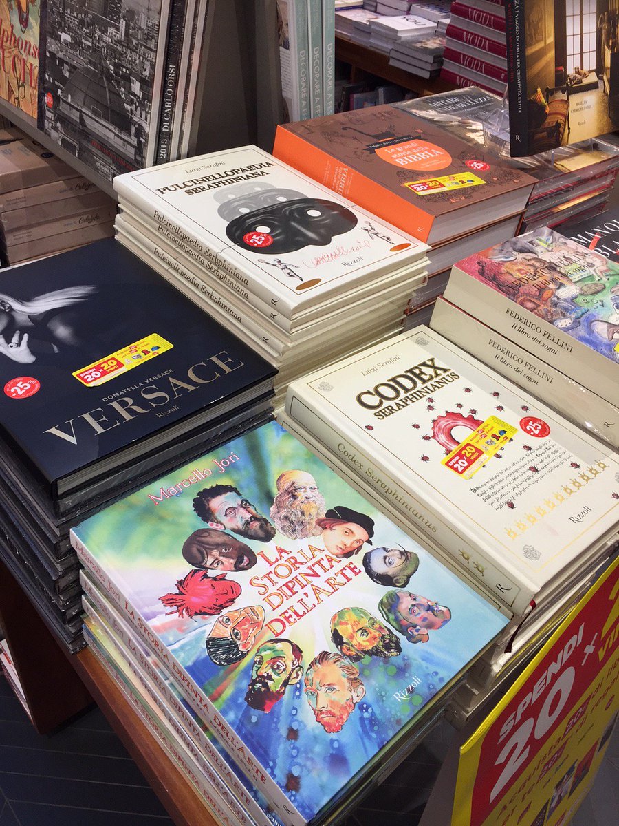 marcellojori's tweet photo. La Storia Dipinta dell'Arte alla libreria @RizzoliGalleria #arthistory #bookrelease #lastoriadipintadellarte #Rizzoli https://t.co/omrr0MuRkH