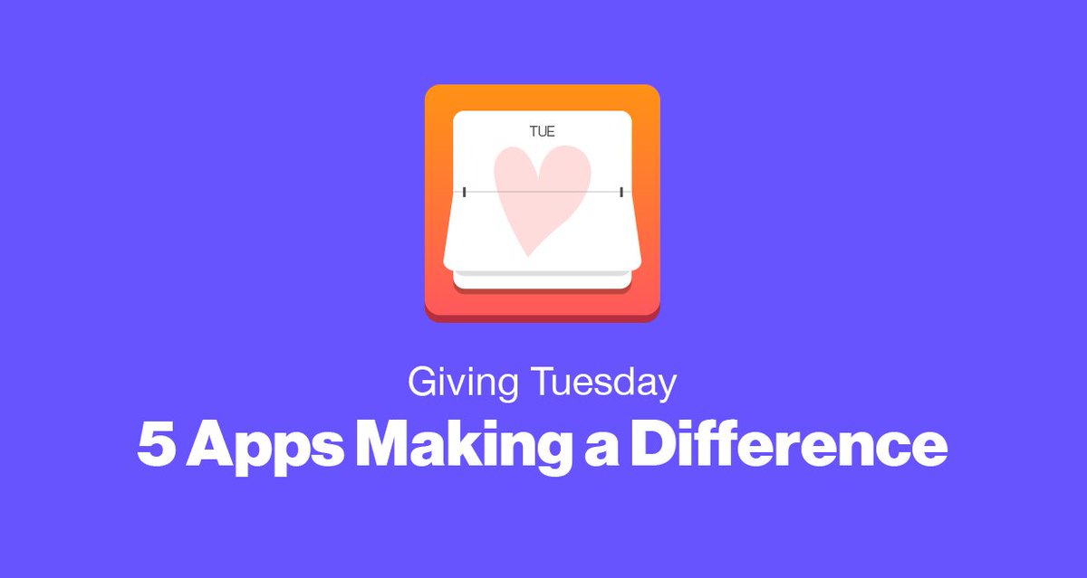 _jasminecohen's tweet photo. Gamifying #GivingTuesday: 5 Apps Making a Difference https://t.co/awMDl98dKc @Microsoft @DavGolGames @glitchers @triggarVR @ShareTheMealorg https://t.co/DKqmt3jUFY