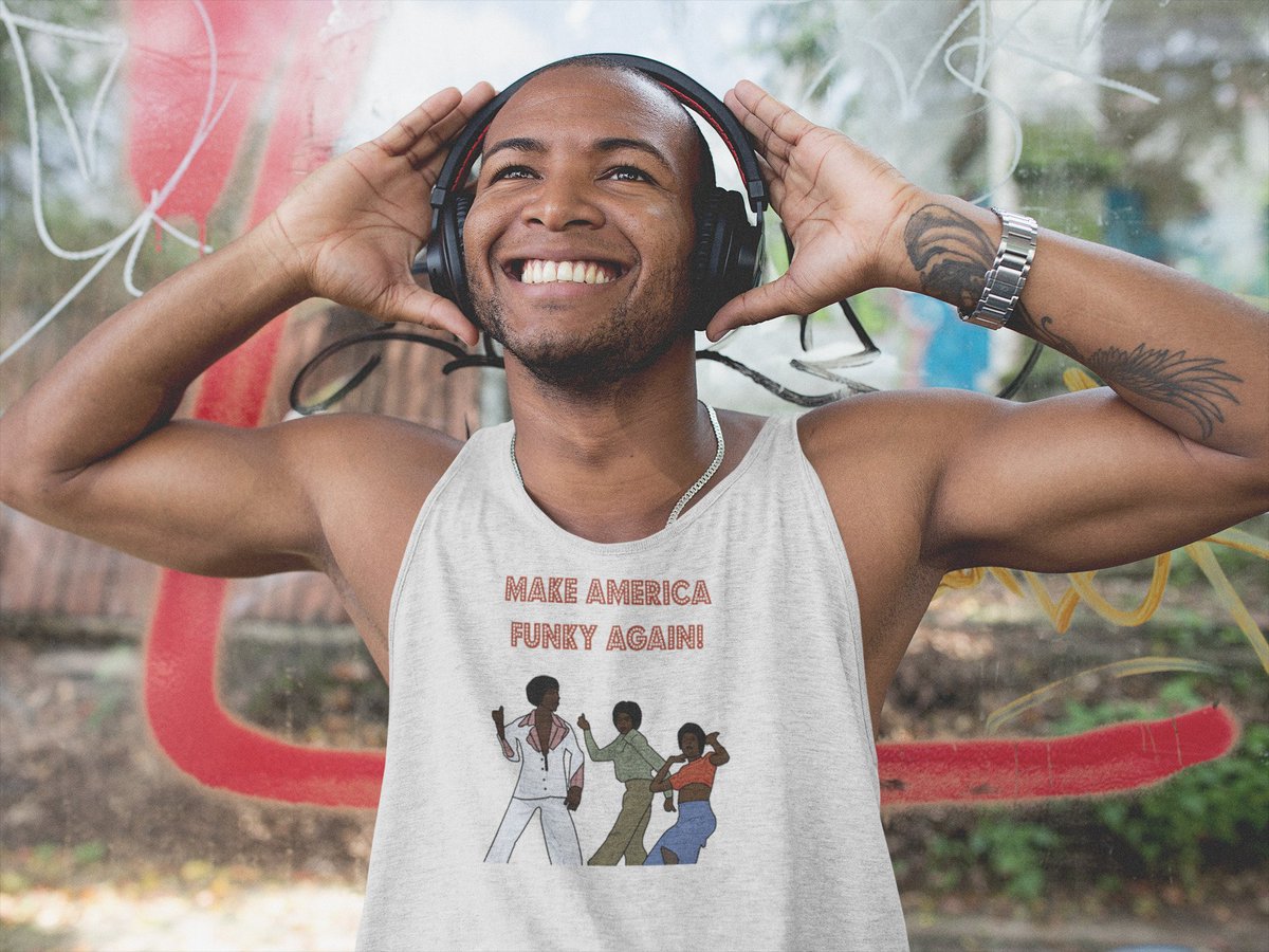 IELTSTeacherJoe's tweet photo. U dig #Funk #music? #BeTheChange...
Help make it a funkier world. Get this #funky t-shirt https://t.co/NqbIrFr6G8. #MakeAmericaFunkyAgain. https://t.co/tg94sHfJKi