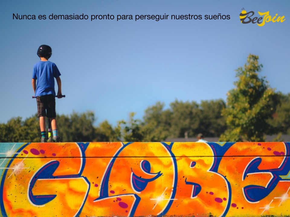BeeJoin's tweet photo. Cuanto antes empecemos, antes lo conseguiremos. #BeeJoin #BeeSporty #BeeHappy https://t.co/QAtLppaJtk