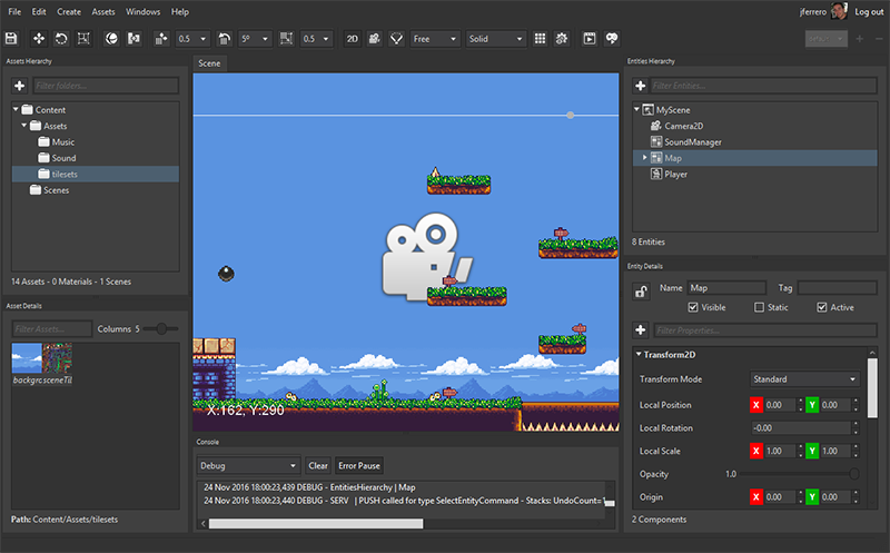 EvergineTeam's tweet image. Learn how to create your #TiledMap levels using #WaveEngine
buff.ly/2gECkC4  #GameDev #IndieDev