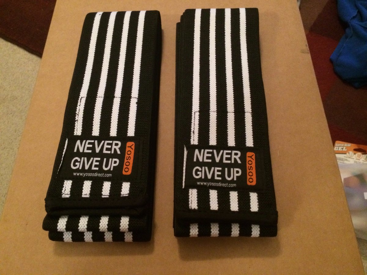 Grmillertime's tweet photo. These are some really good quality well made knee wraps for squatting!!  #SportsKneeWraps

https://t.co/8qZg8T3Oat https://t.co/zljbeohu4t