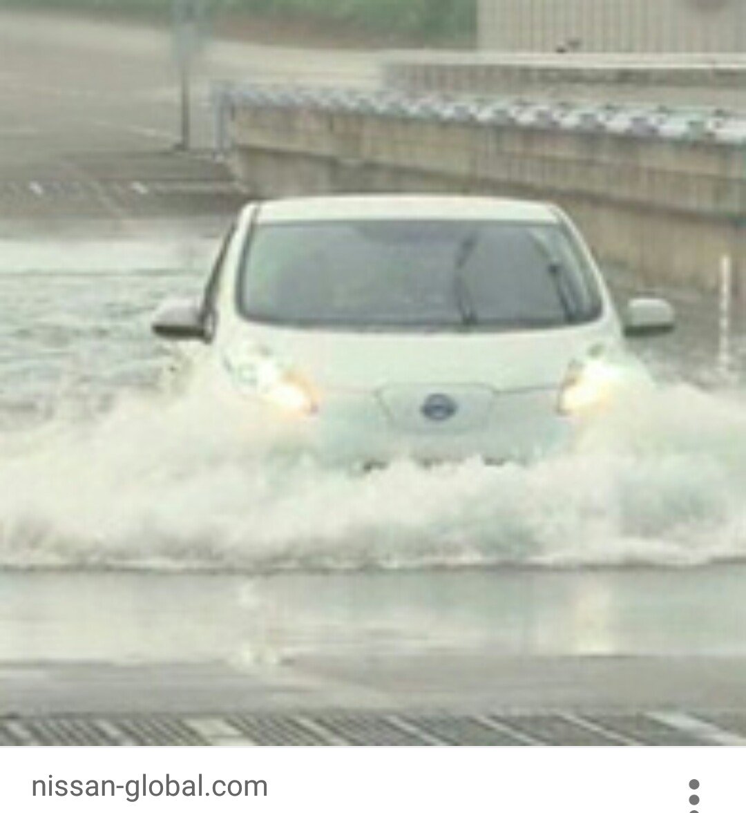 JesusFraileArda's tweet photo. @Arturopdelucia era broma!!!! No has visto las pruebas del @NISSANELECTRICO en agua? El #VehiculoElectrico es muchísimo más seguro q el MCI https://t.co/rqatwi0PcM