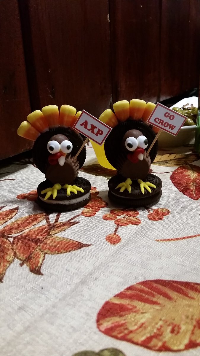 AlphaChiRho's tweet photo. These turkeys have the right idea to #GrowCrow! Happy Thanksgiving from the AXP National Council, Staff, and Ed. Foundation Trustees! #AXP https://t.co/WZRra9bHgr