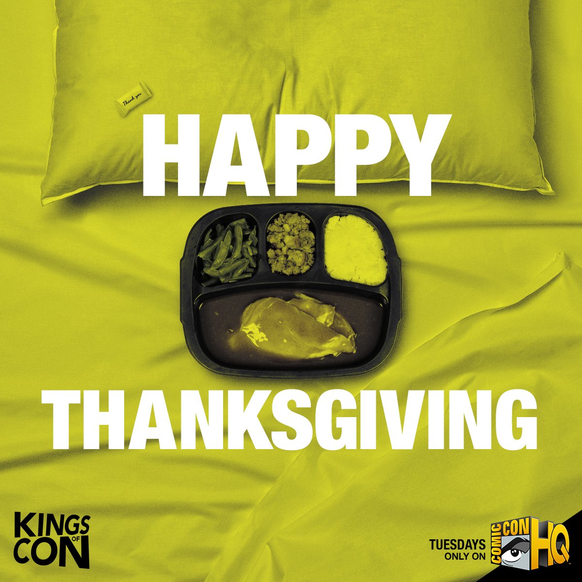 KingsOfCon's tweet photo. Don't let the death of this turkey be in vain, eat it up. #GobbleGobble #KingsOfCon https://t.co/qWd6B3XQkf https://t.co/li4EQ1Ka4Y