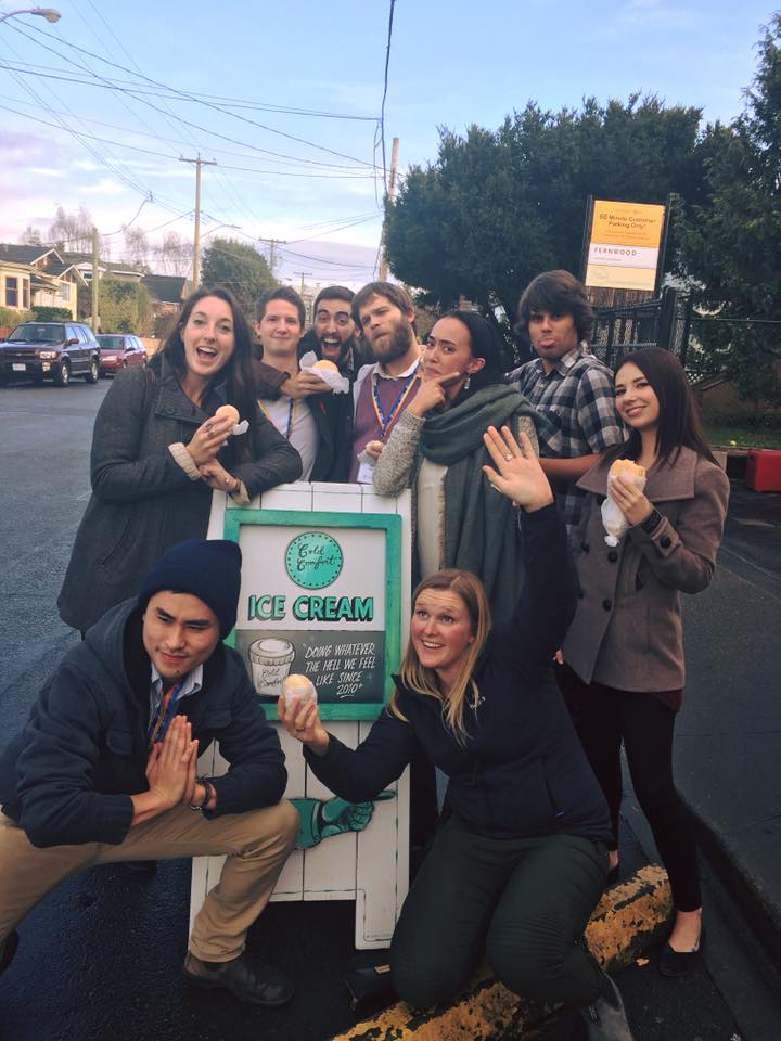 kendalpickstone's tweet photo. #cohortfun screams for icecream after a successful Gallerywalk at @vichighsd61 :) #edci336 https://t.co/UrB6jzMMZv