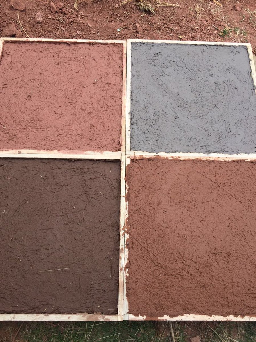 Trying different soils from around Moray, for our next Project MIL #architecture #colorsofnature #soil #tierra