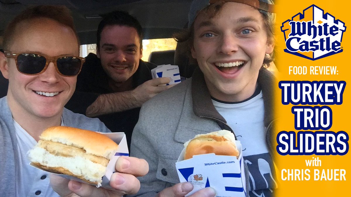 heyseanely's tweet photo. It's THANKSGIVING!

Ignore your family + watch today's @No6WithCheese episode at @WhiteCastle. #TurkeySliders 

https://t.co/yVI3UkkW0g https://t.co/KETw6WcEtM