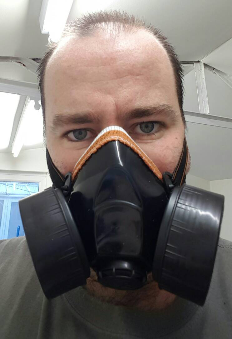 TheNutShackUK's tweet photo. Upgraded #mask for our #hotnuts works like a #dream what people must think when they see me #nutterinamask #headnutter #ratemynuts #worthit https://t.co/uJxaTskLWE