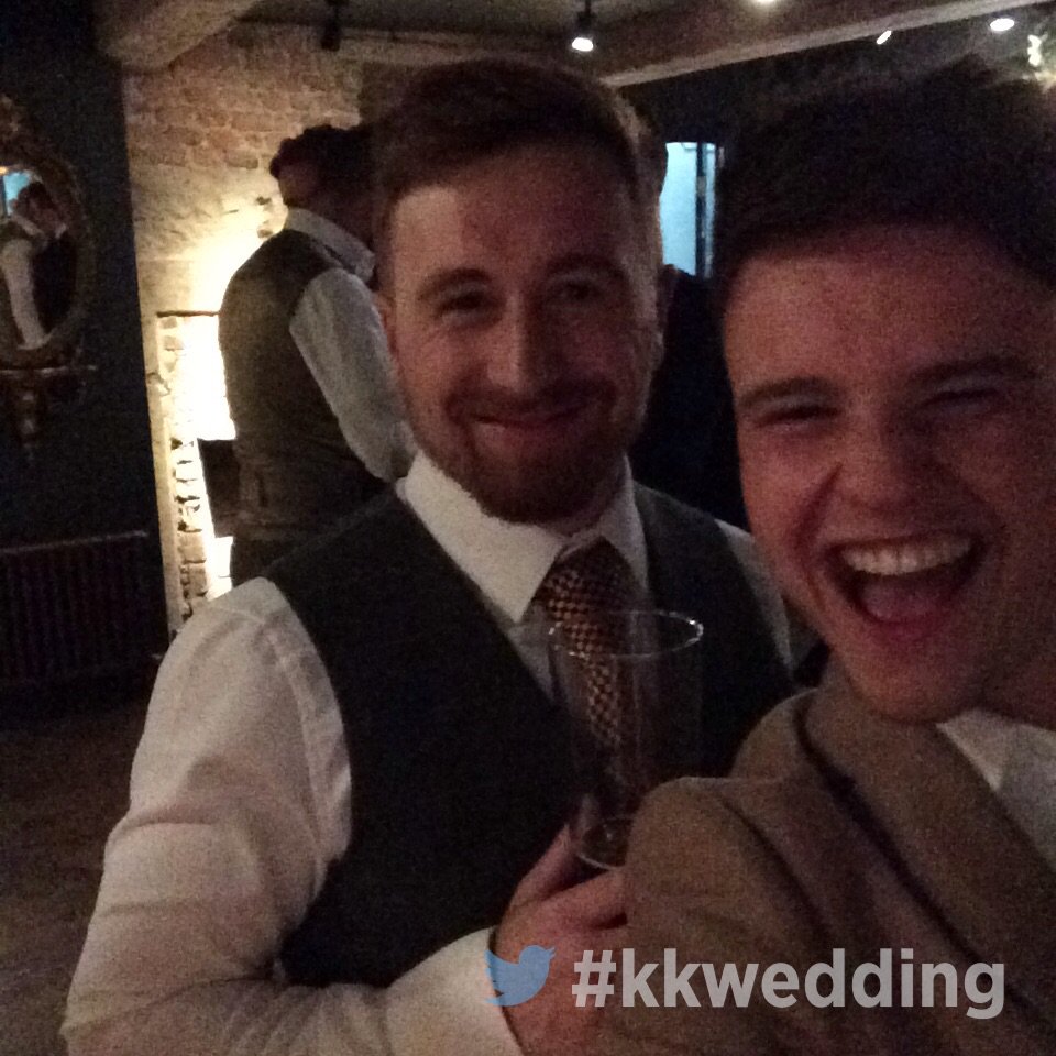 kleinandkate's tweet photo. Here's a great photo from #kkwedding https://t.co/ApS7o8Aeat