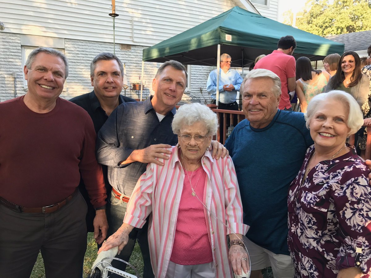 Thanksgiving blessings with my 93 year old mother and my brothers and sister. God is good.