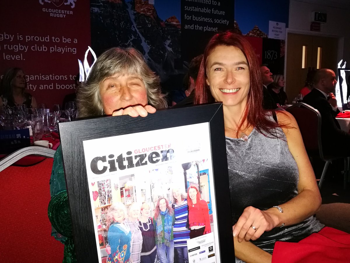 Congratulations to the lovely ladies of the @GlosArtsCrafts for your #RetailerOfTheYear #Award.

Thoroughly deserved.

#BelieveInGlos