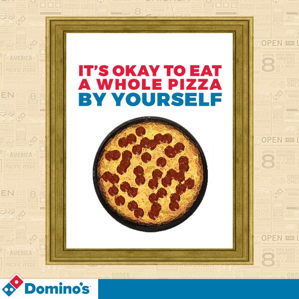 DominosNChicago's tweet photo. It's ok... Order now! #NorthChicago https://t.co/sgAxTJdKjQ https://t.co/QIXOzFxZhz
